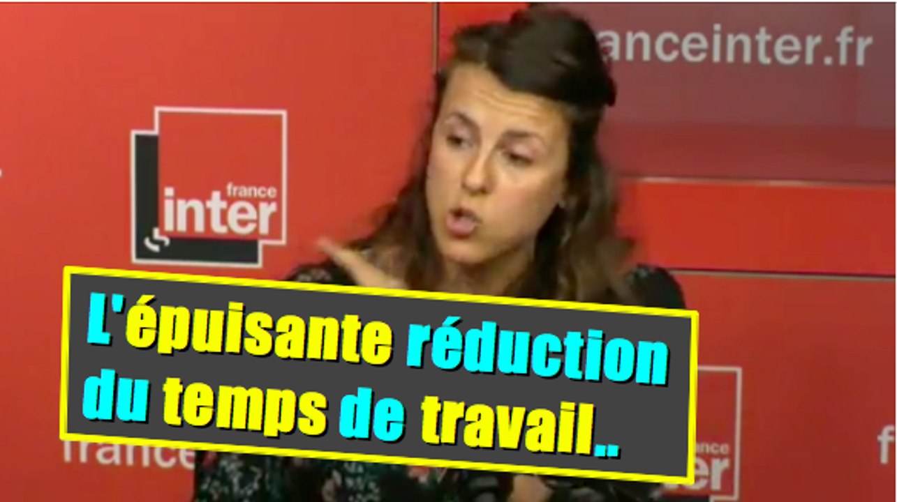 L'épuisante réduction du temps de travail...