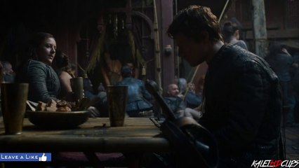 Game of Thrones season 6  : Yara Greyjoy likes women scene