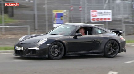 Porsche 911 GT3 spy