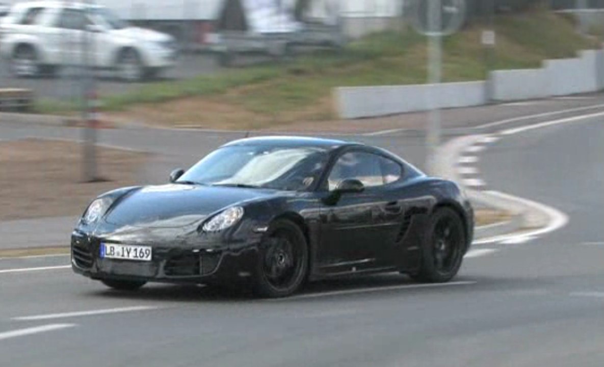 Porsche Cayman spy