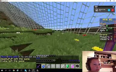 Minecraft hunger games sa mojim drugom T.Rex