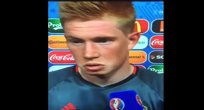 La réponse étonnante de Kevin De Bruyne lors d'une interview