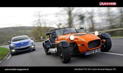 Westfield FW 300 contre Renault Mégane R.S.