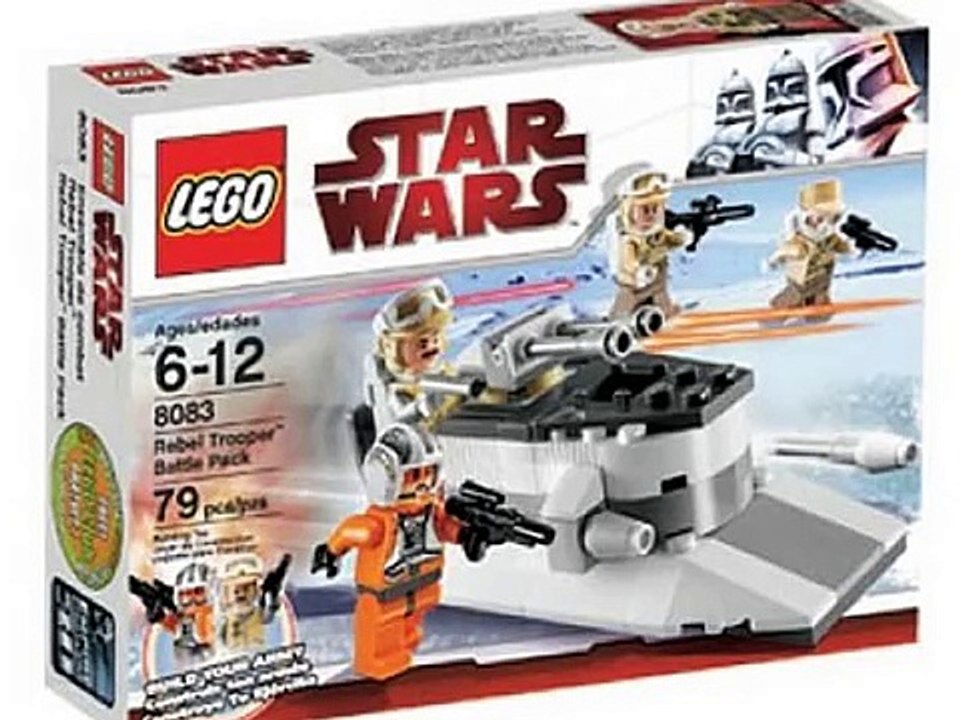LEGO Star Wars 8083 Rebel Trooper Battle Pack Top Goods