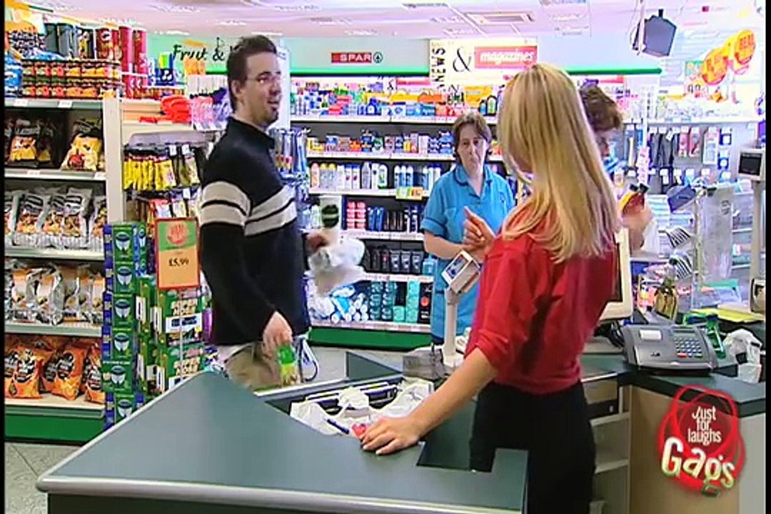 Sexy Seducing Cashier - Just For Laughs Gags