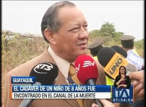 Cadáver de un niño de 8 años fue encontrado en el “canal de la muerte” en Guayaquil