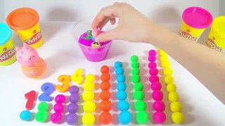 Peppa Pig English Character Episodes New Peppa Pig Play Doh Learn Count Numbers