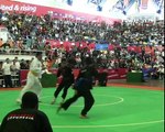 Sea Games 26 pencak silat Cắn đối thủ  núp trọng tài  võ sĩ Indonesia vẫn vô địch