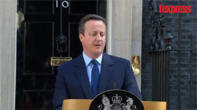 Brexit: David Cameron annonce sa démission