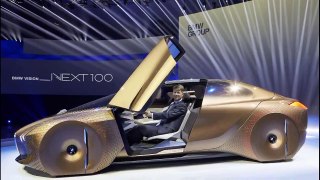 BMW Vision DRIVING LIVE at World Premiere BMW Vision NEXT 100 2016 New BMW Concept Autonom