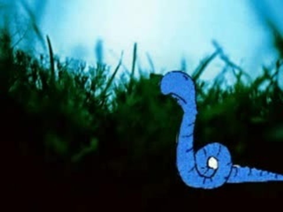 un ver qui mange 1 oiso ki veu le manG