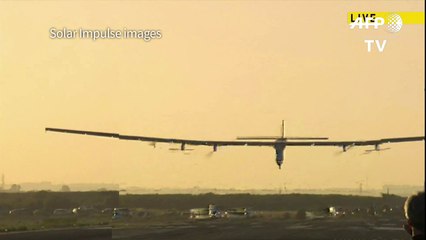 Solar plane completes first-ever Atlantic flight
