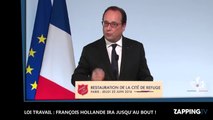Loi Travail : François Hollande ne lâche rien (vidéo)