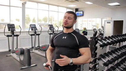 Упражнение на переднюю дельту. Front Delt Workout