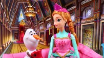 Disney Frozen Princess Anna take Olaf to visit Dr. Elsa the Dentist _ Disney Princess Edss