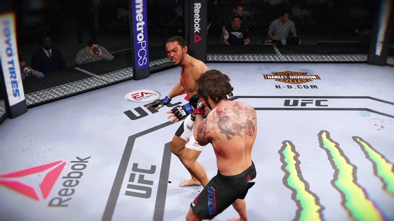 EA Sports UFC 2 Knockouts highlights