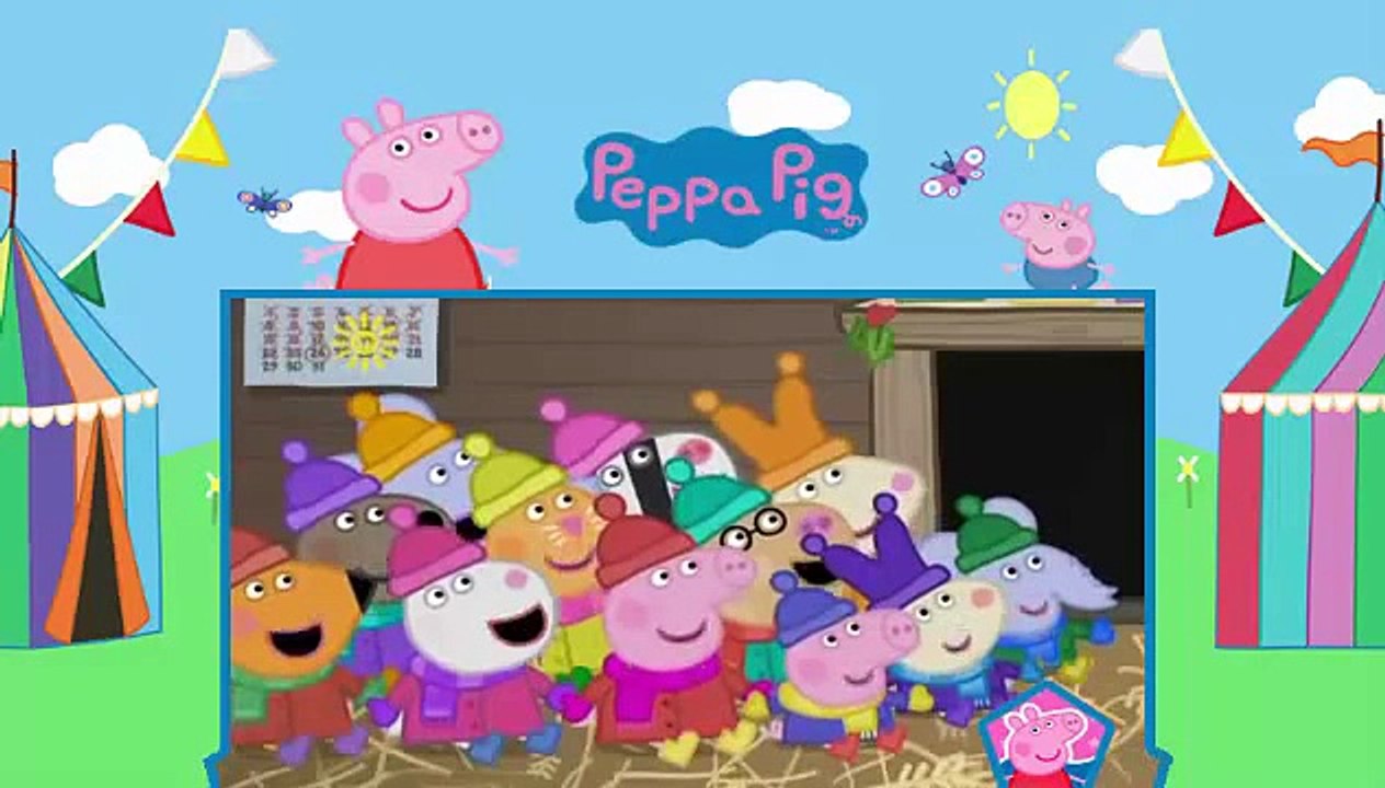 Peppa Pig Full Richard Rabbit Comes to Play, Santa's Grotto, Santa's Visit