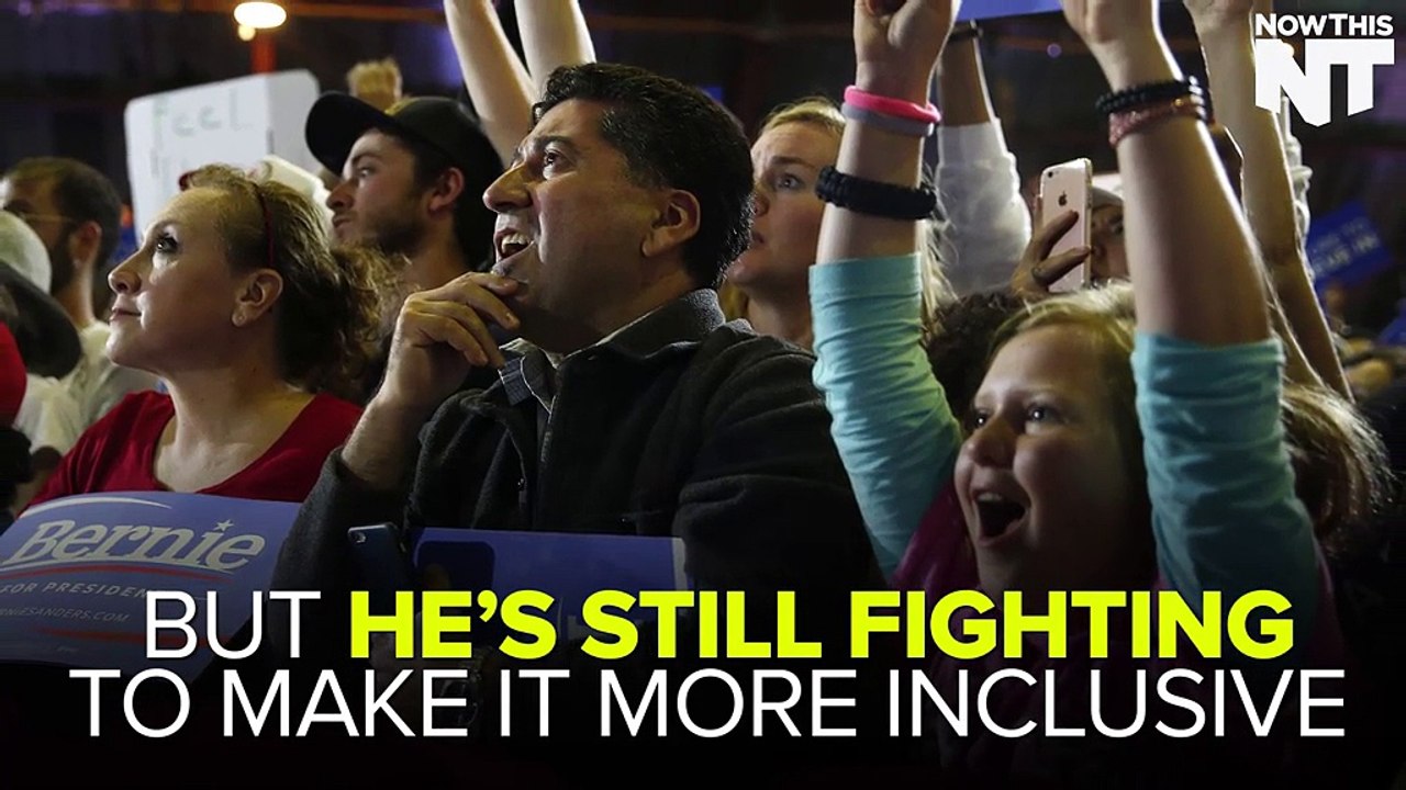 Bernie Sanders Is Still Fighting For The Democratic Party To "Open The Door"