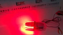 LB816A -N Red LED mini lightbar, LED warning lightbar, LED police light, LED emergency light.