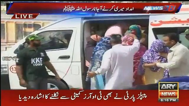 ' Main Qabar Andheri Me Ghabraunga Jab Tanha ' - Amjad Sabri's family while reciting near Amjad Sabri