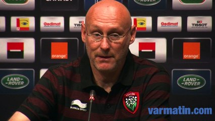 Bernard Laporte: "Qu'on livre un gros match demain soir"