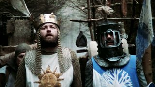 Monty Python and the holy grail (1974) - shrubberies and knight who recently said Ni scene