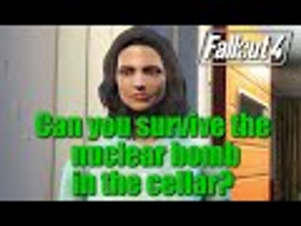 Fallout 4: Can you survive the beginning of the game in the hidden cellar?
