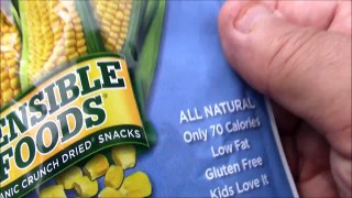 First time / First taste: Sensible Foods Sweet Corn Crunch Snack