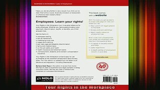 READ book  Your Rights in the Workplace Full EBook