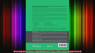 Free Full PDF Downlaod  Occupational Ergonomics A Practical Approach Full EBook