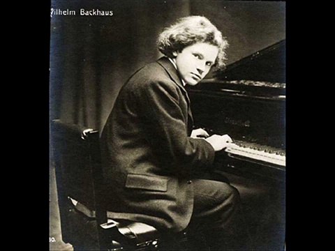 Wilhelm Backhaus plays Schumann Nachtstücke Op. 23 No. 4