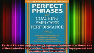 READ book  Perfect Phrases for Coaching Employee Performance Hundreds of ReadytoUse Phrases for Full EBook