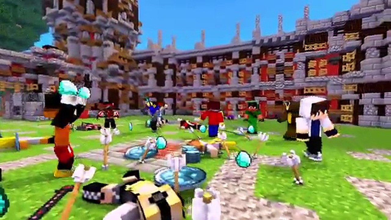 Minecraft Songs: ♪♪Like A Boss♪♪ Castle Raid PART 3 ♪ Minecraft Song and Animation