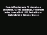 [PDF] Financial Cryptography: 7th International Conference FC 2003 Guadeloupe French West Indies