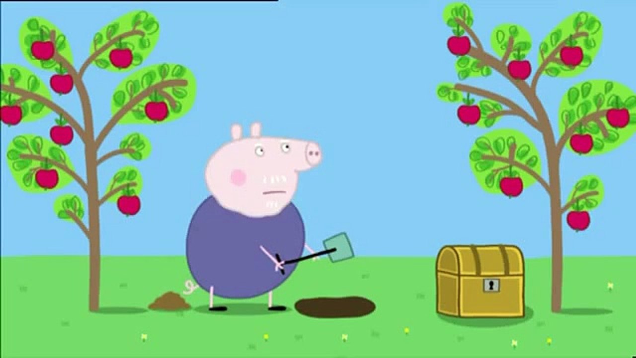 Peppa Pig English HD S1e26 Treasure Hunt