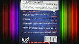 READ book  Modern Mentoring Full EBook
