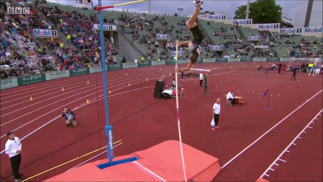 saut à la perche H, DL Oslo, 9 juin 2016 (victoire de Renaud Lavillenie)