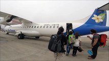 Lao Airlines Flight Luang Prabang, Laos to Hanoi, Vietnam - ATR72