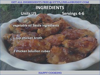 Sweet and Sour Chicken Wings recipe
