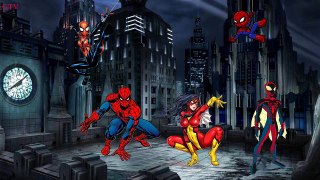 Peppa Pig Español Spiderman Saviors the Beast vs Dinosaur Venom ! Finger Family Nursery Rh