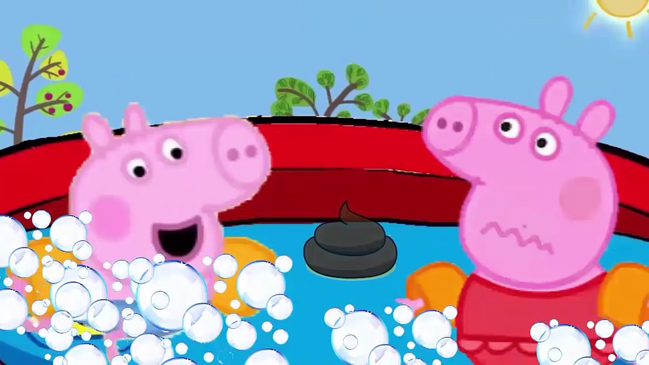 Peppa Pig with pool  # Peppa Pig Crying #Finger Family Nursery Rhymes Lyrics new