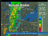 6-10-12 St. Paul, MN TPT Weather Radio (Thunderstorms) 9:23 pm