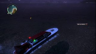 Just Cause 2 easter egg submarine boat