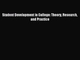 Download Student Development in College: Theory Research and Practice PDF Free