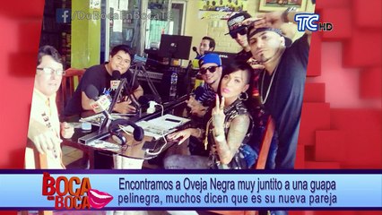 Encontramos a Oveja Negra muy juntitos a una guapa peligra, muchos dicen que es su nueva pareja