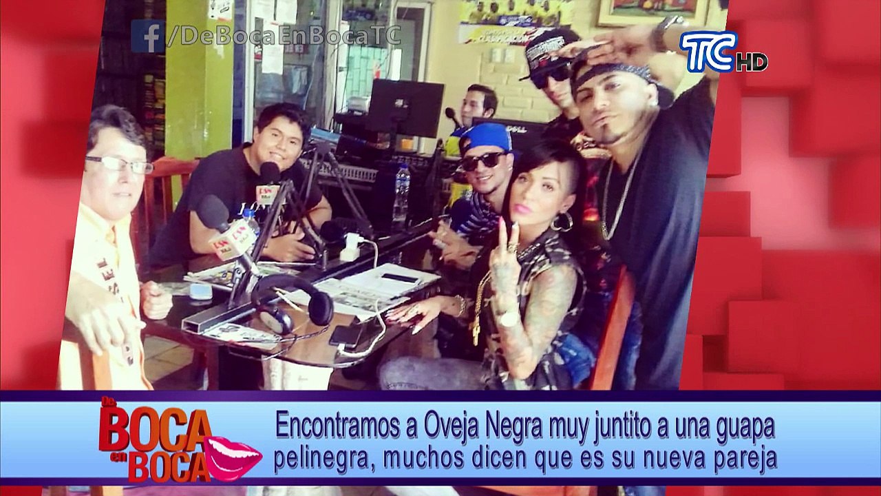 Encontramos a Oveja Negra muy juntitos a una guapa peligra, muchos dicen que es su nueva pareja