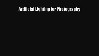 Read Artificial Lighting for Photography Ebook Online