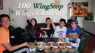 100 WingStop wings Challenge!!! ft. Haley I ep.5