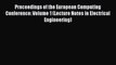 [PDF] Proceedings of the European Computing Conference: Volume 1 (Lecture Notes in Electrical