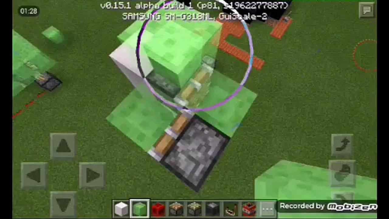 minecraft pe 0.15.1 -- construções de redstone...